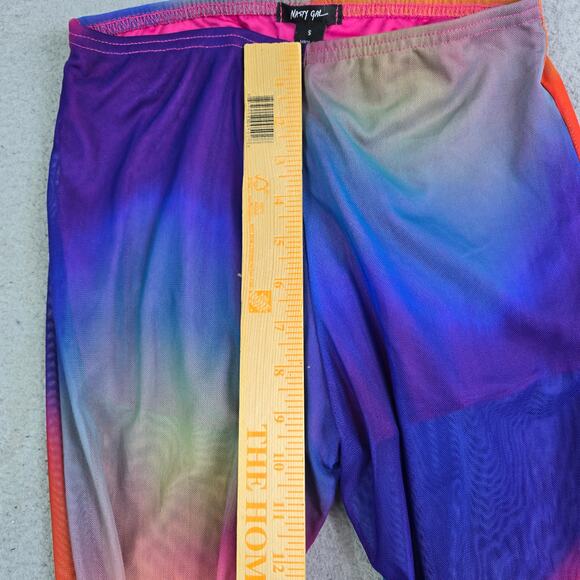 Nasty Gal Multicolor Straight Leg Pants - Picture 10 of 12